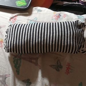 Black-and-white pillow